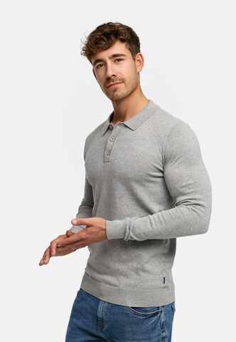 INDICODE JEANS Pullover 'Kastra' in Grau