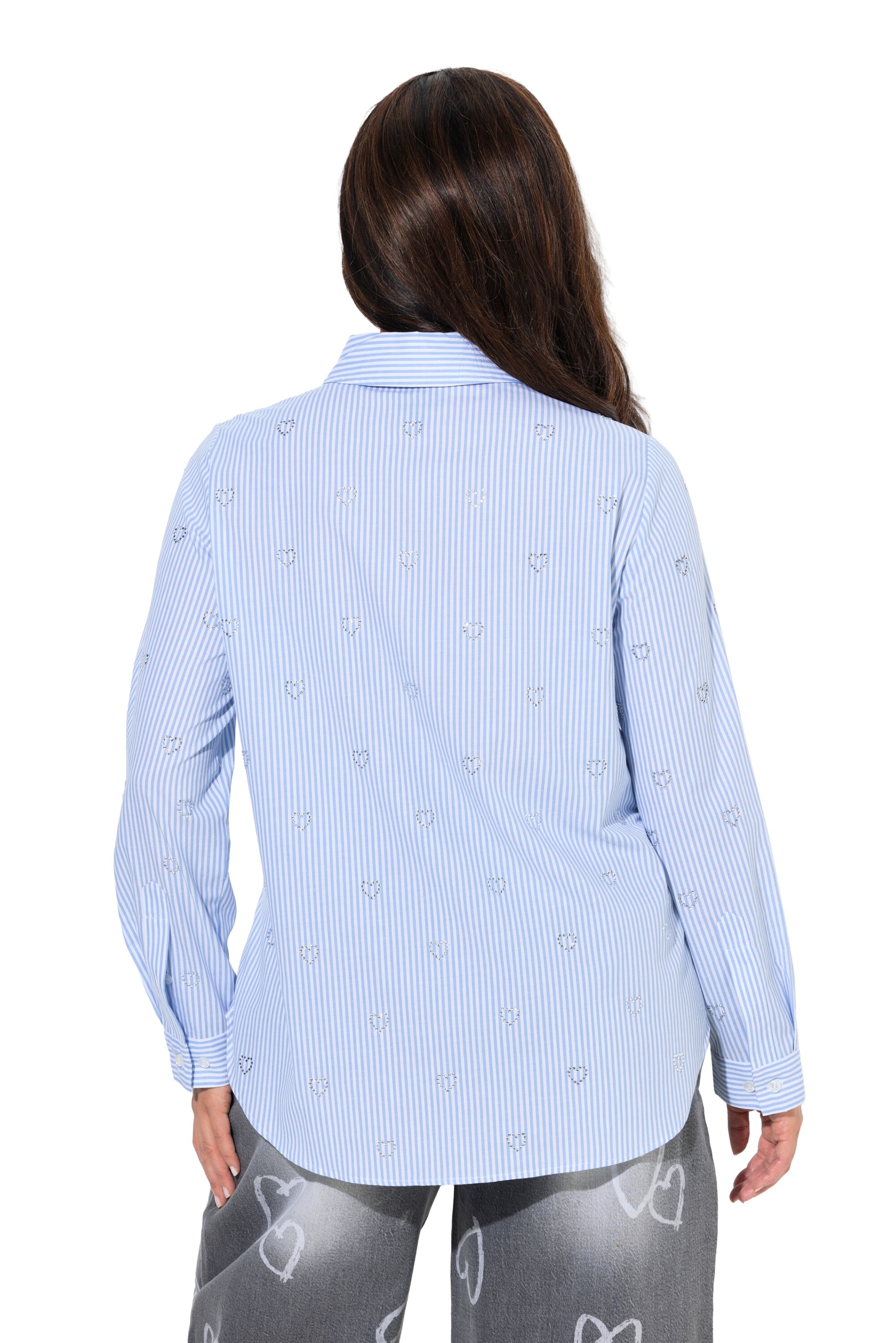 Ulla Popken Blouse in Blauw