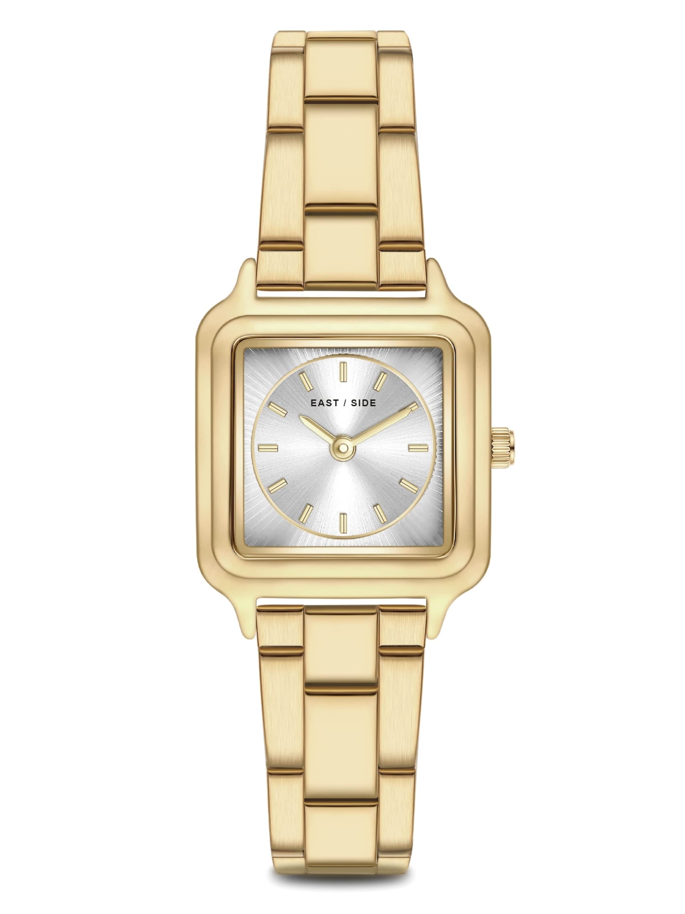 Eastside Analog Watch in Gold: front