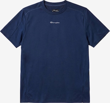 Champion - Camiseta funcional en azul: frente