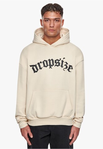 Dropsize Sweatshirt 'Future Is Ours' in Beige: front