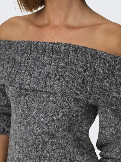 ONLY Pullover in grau, Produktansicht