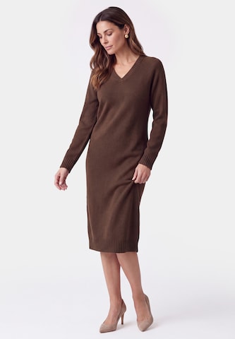 Usha Kleid in Braun