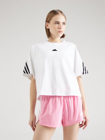 ADIDAS SPORTSWEAR Функционална тениска в бяло