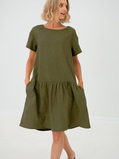 LeMuse Dress Mekko 'BLOSSOM' koossa 34 värissä vihreä, Tuotenäkymä