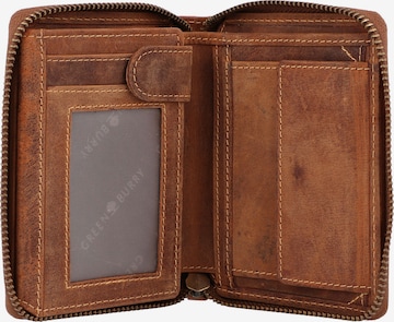 GREENBURRY Wallet 'Vintage 821A Sternzeichen' in Brown