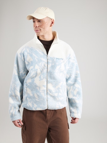 Pegador Fleecová mikina 'Dinan' – bílá: přední strana