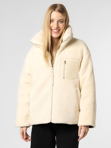 Calvin Klein Jeans Between-Season Jacket in Beige: front