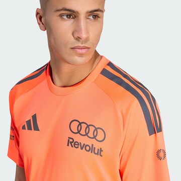 T-Shirt fonctionnel 'Audi Revolut F1' ADIDAS PERFORMANCE en orange