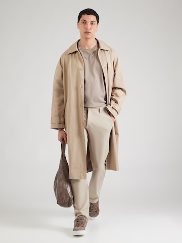 BLEND Slim fit Chino trousers 'BHLangford' in Beige