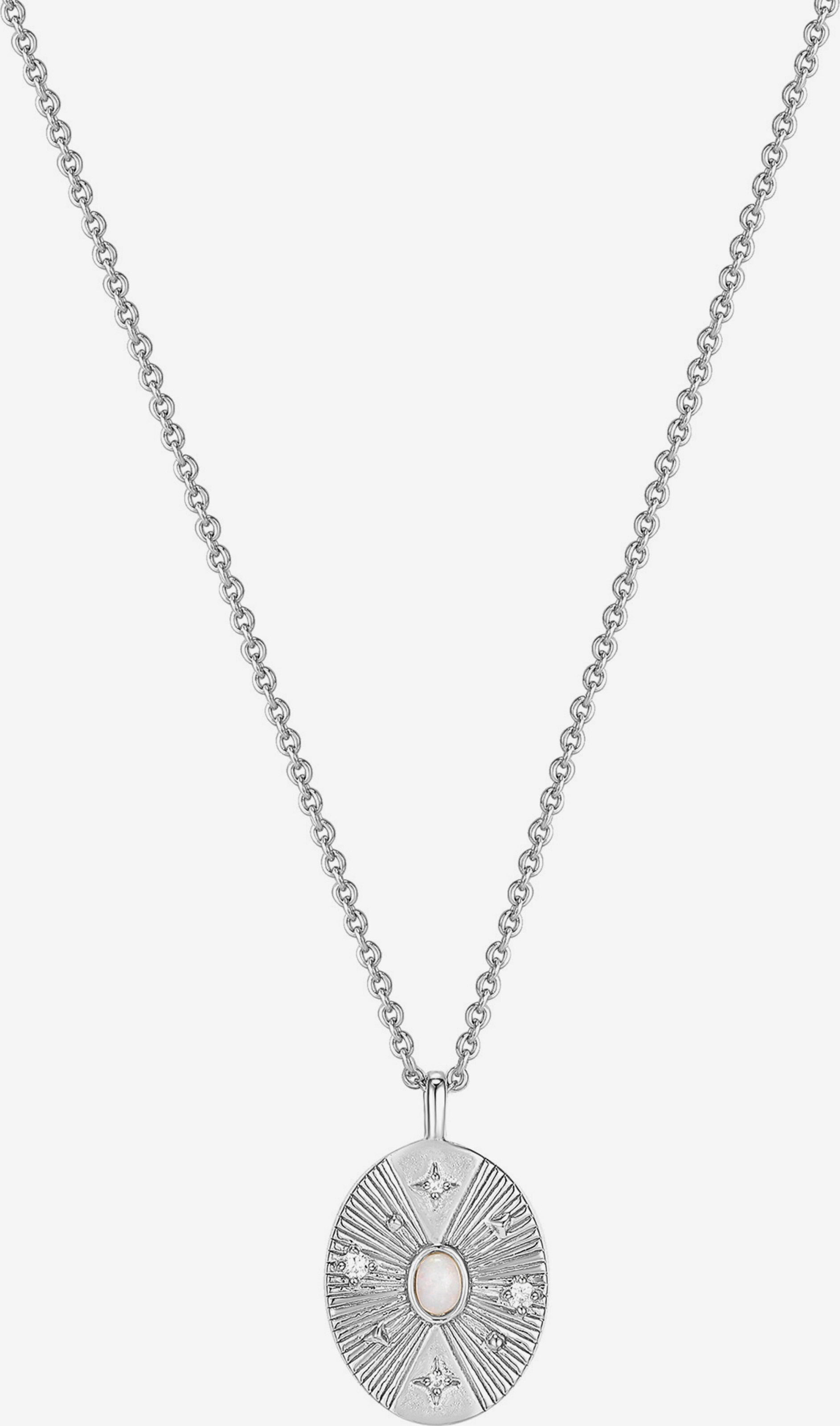 Ania Haie Silver Geometric Point Pendant Necklace