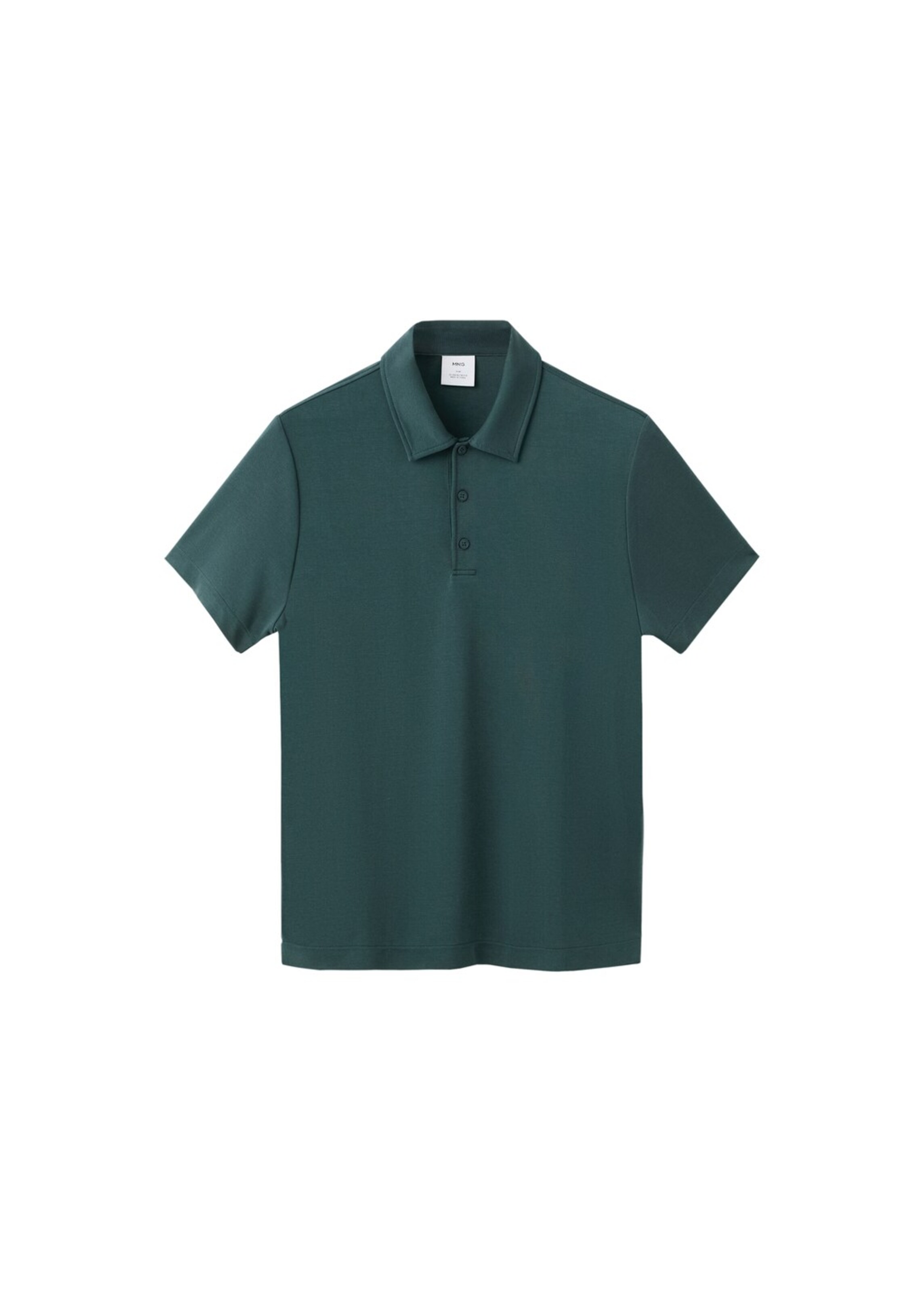 MANGO MAN Poloshirt 'Zanp' in Grün: Vorderseite