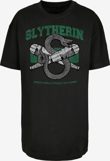 F4NT4STIC T-shirt 'Harry Potter Slytherin' en gris / gris foncé / vert foncé / noir, Vue avec produit