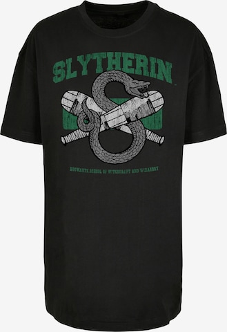 F4NT4STIC T-Shirt 'Harry Potter Slytherin' in Schwarz: predná strana