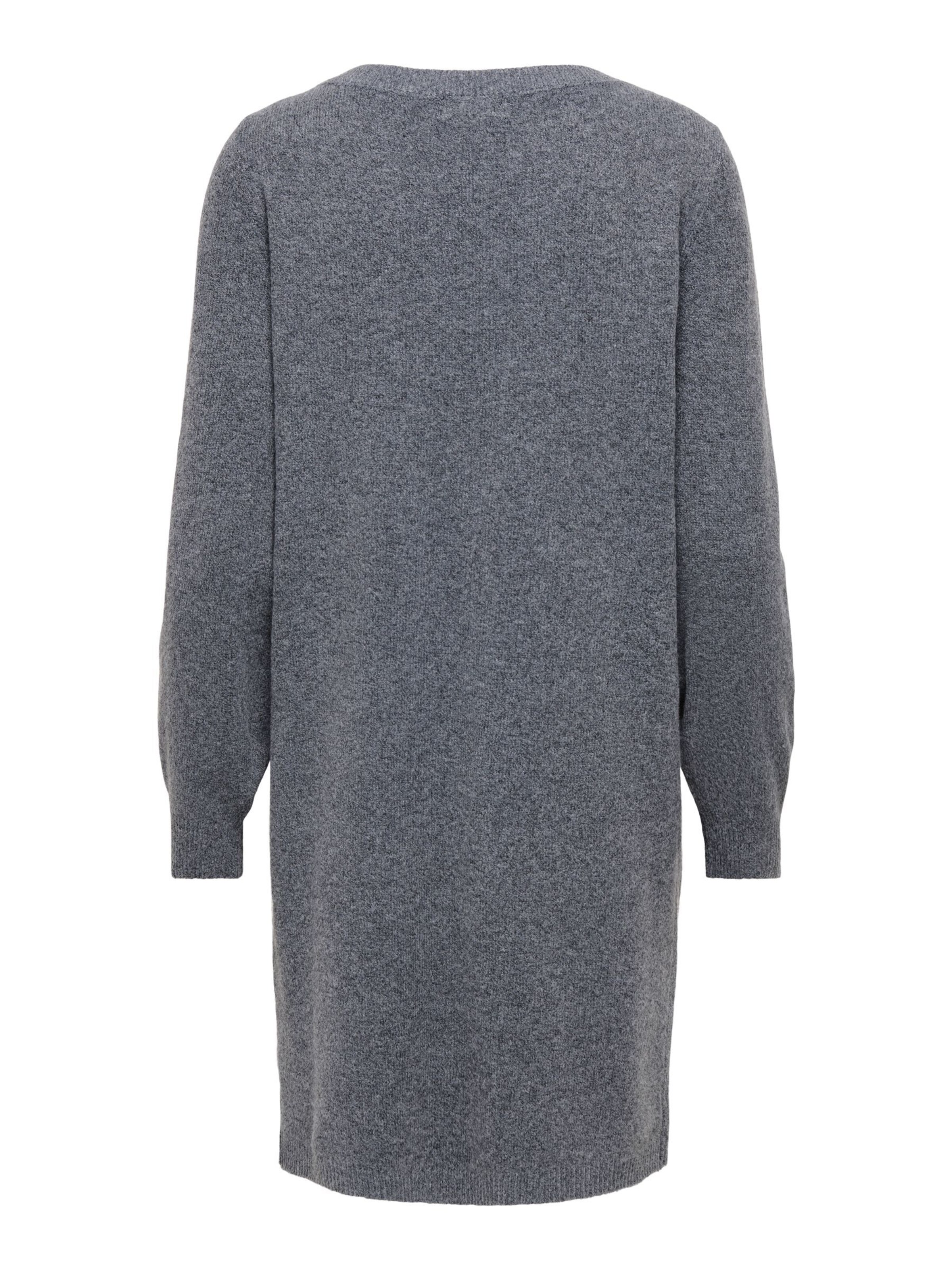JDY Knit dress 'BRILLIANT ' in Grey