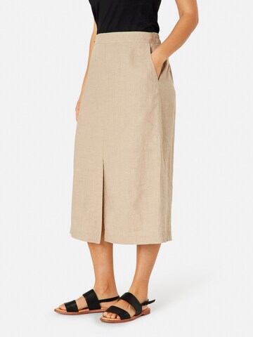 Masai Skirt 'MaSalud' in Beige: front