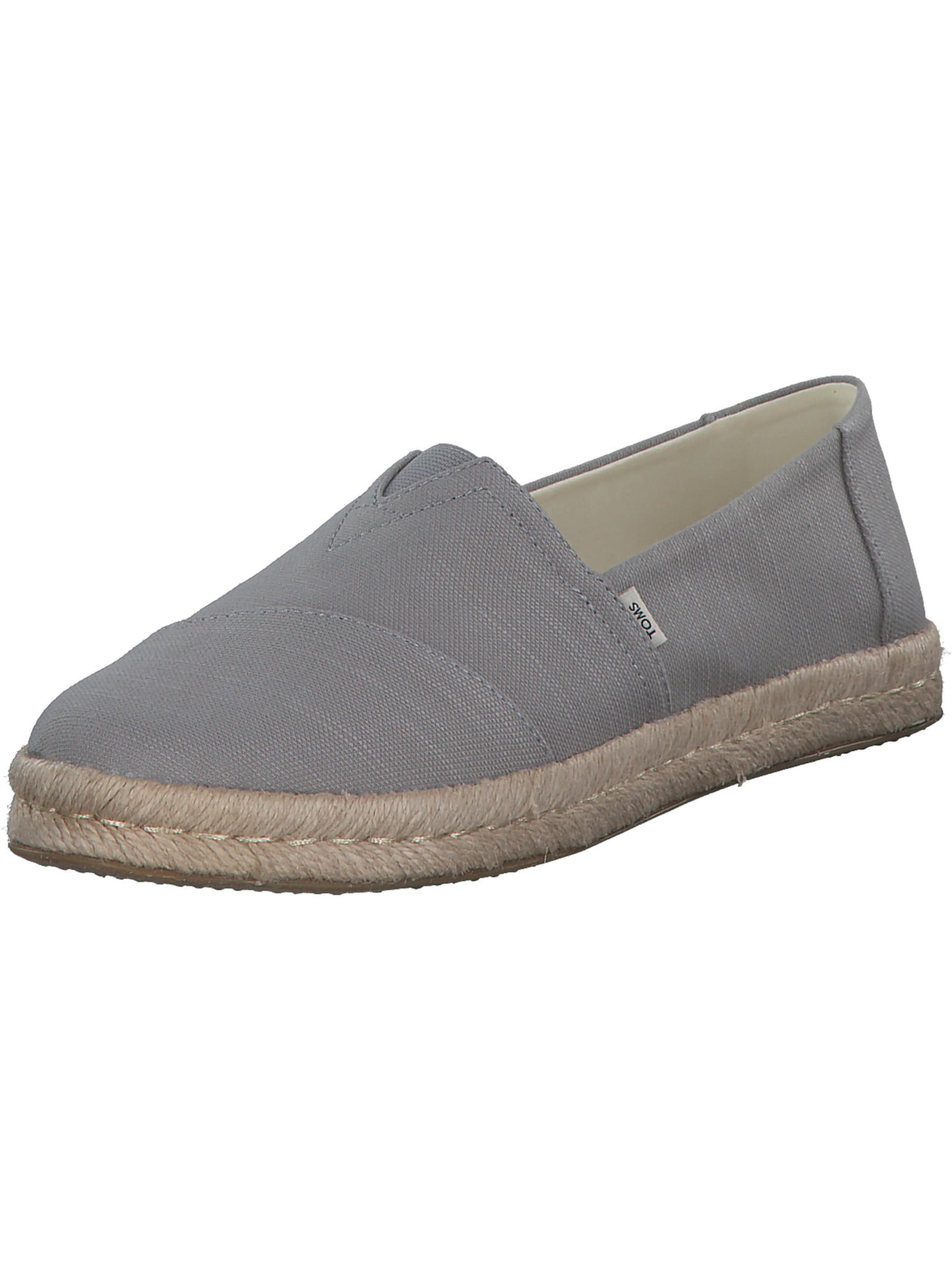 TOMS Espadrill 'Alpargata Rope 2.0' i grå: framsida