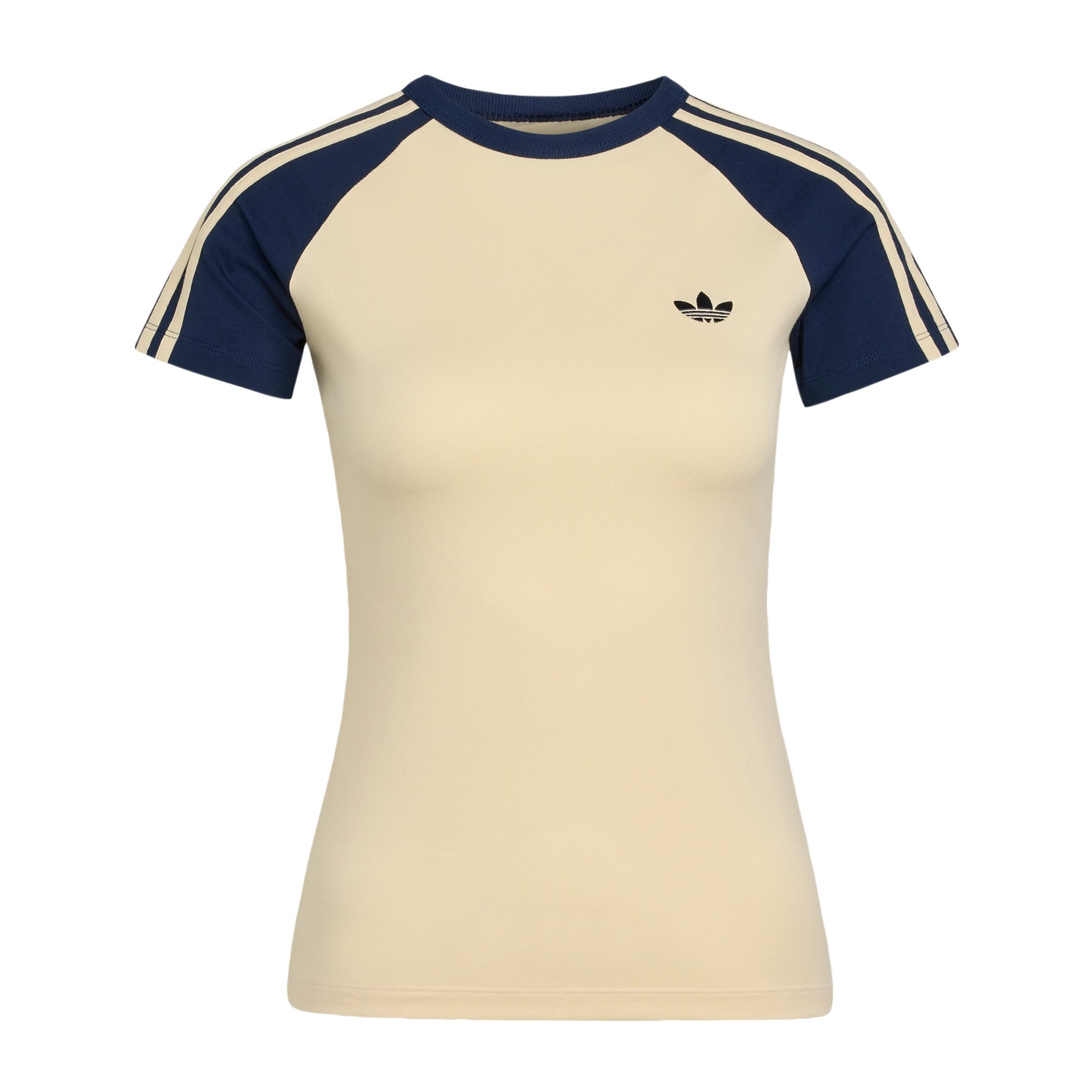 ADIDAS ORIGINALS T-Shirt 'Sst' in creme / navy / schwarz, Produktansicht