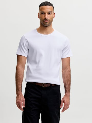T-Shirt JACK & JONES en blanc : devant
