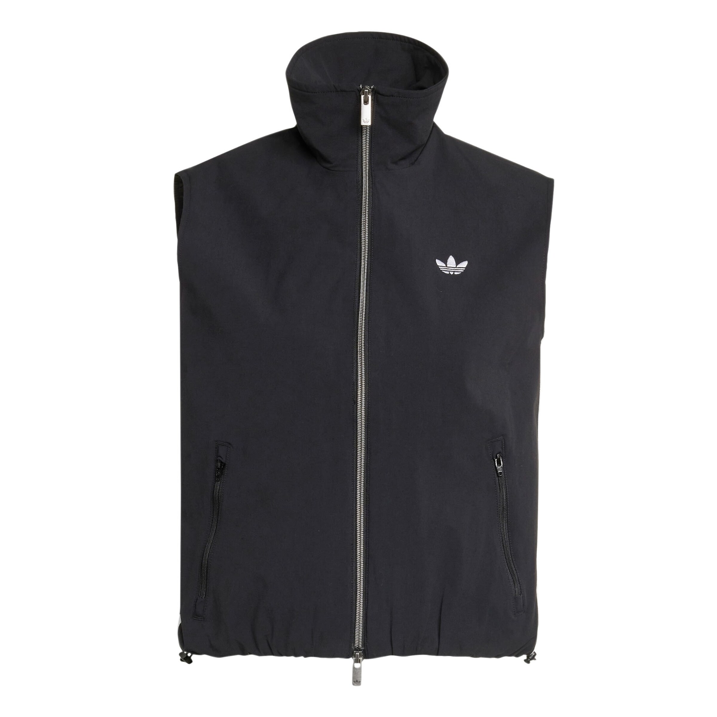 ADIDAS ORIGINALS Bodywarmer 'Adilenium 5.0' in Zwart: voorkant