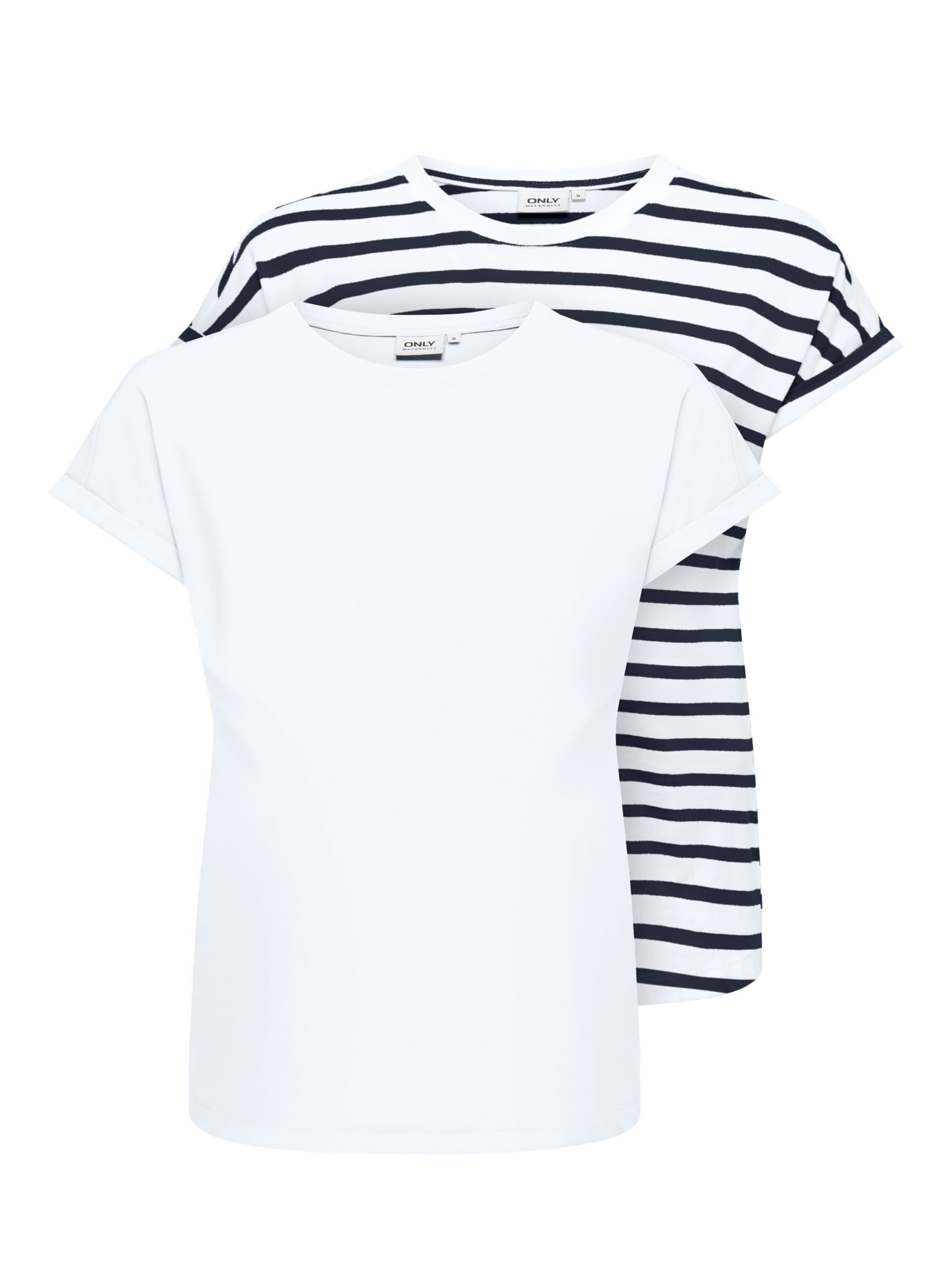 Maglietta 'ONLHAappy' di Only Tall in bianco: frontale