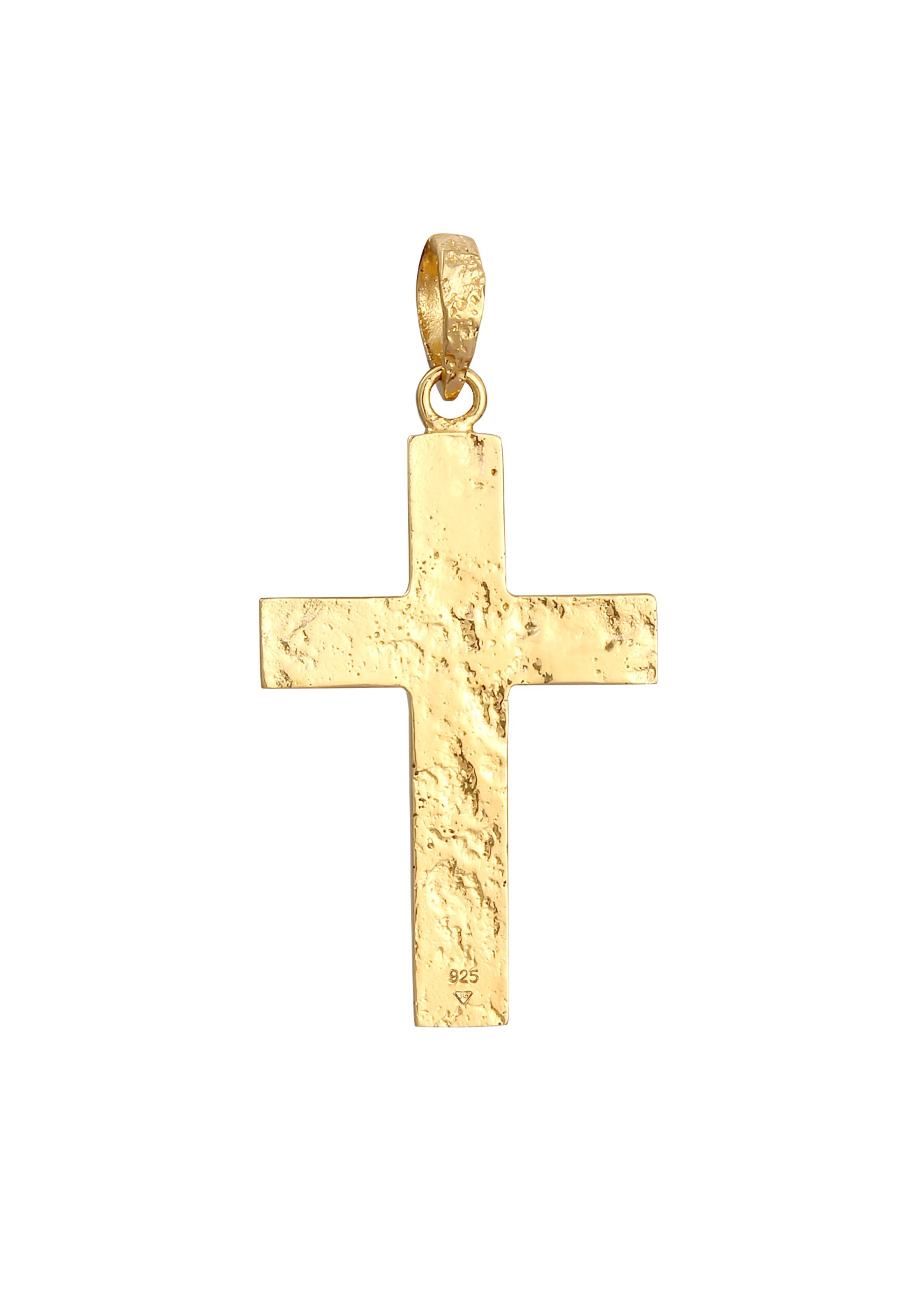 KUZZOI Anhänger Kreuz in Gold