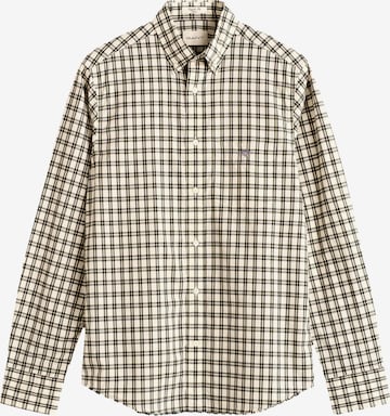 GANT Regular fit Skjorta i beige: framsida