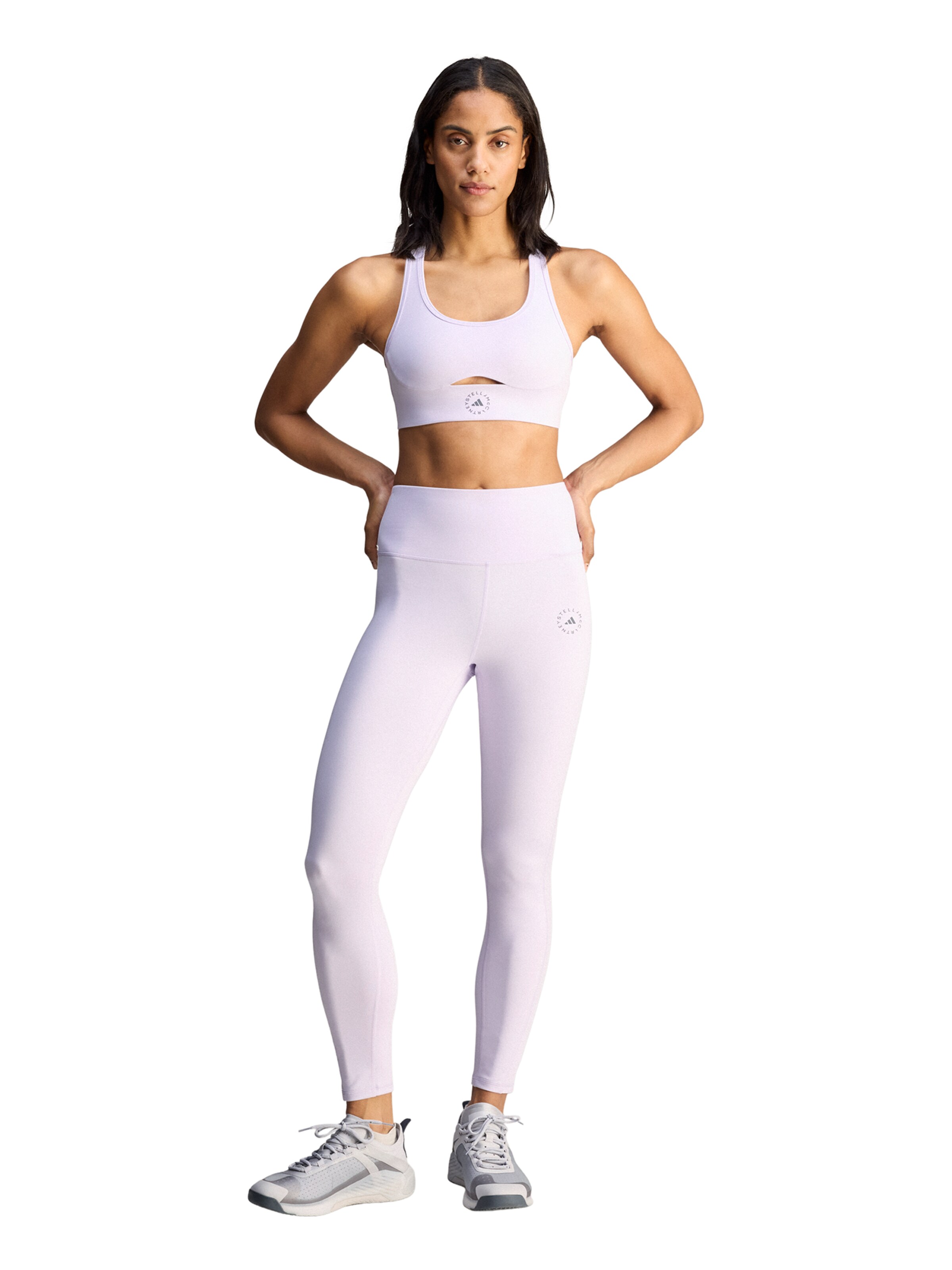 ADIDAS BY STELLA MCCARTNEY Bustier Biustonosz sportowy w kolorze fioletowy