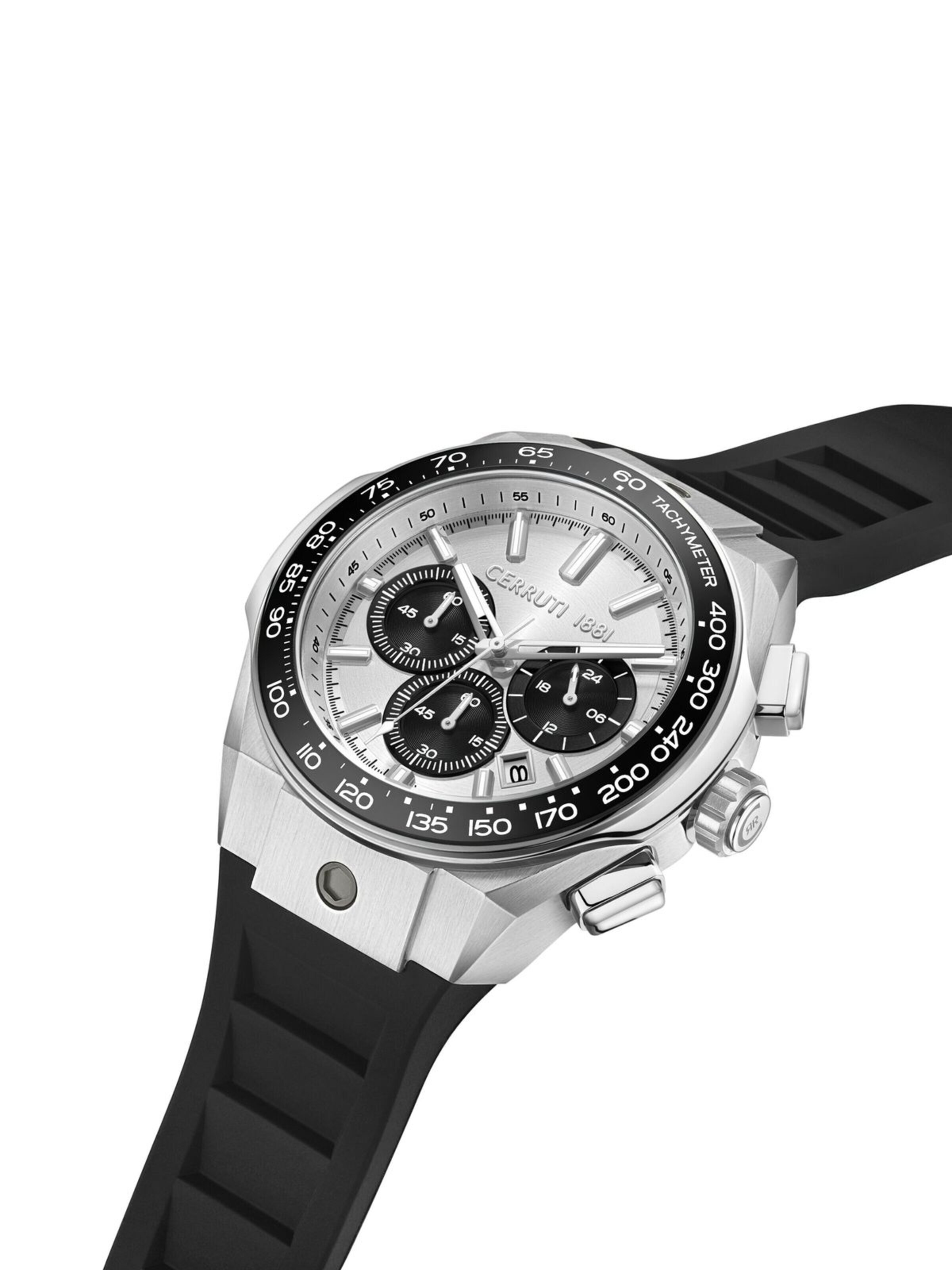 CERRUTI 1881 Analog watch 'Chronograph Ruscello' in Black