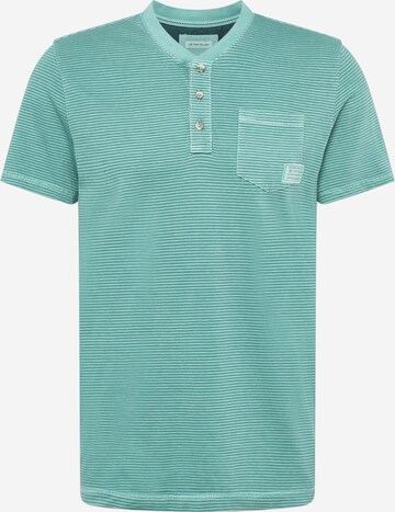 TOM TAILOR Shirt in Groen: voorkant