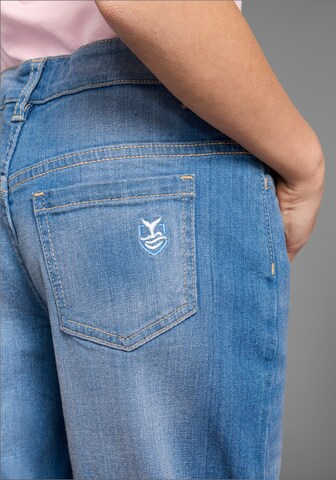DELMAO Loosefit Jeans in Blau
