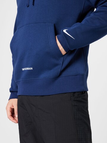 NIKE Sportsweatshirt 'Paris Saint-Germain' in Blauw