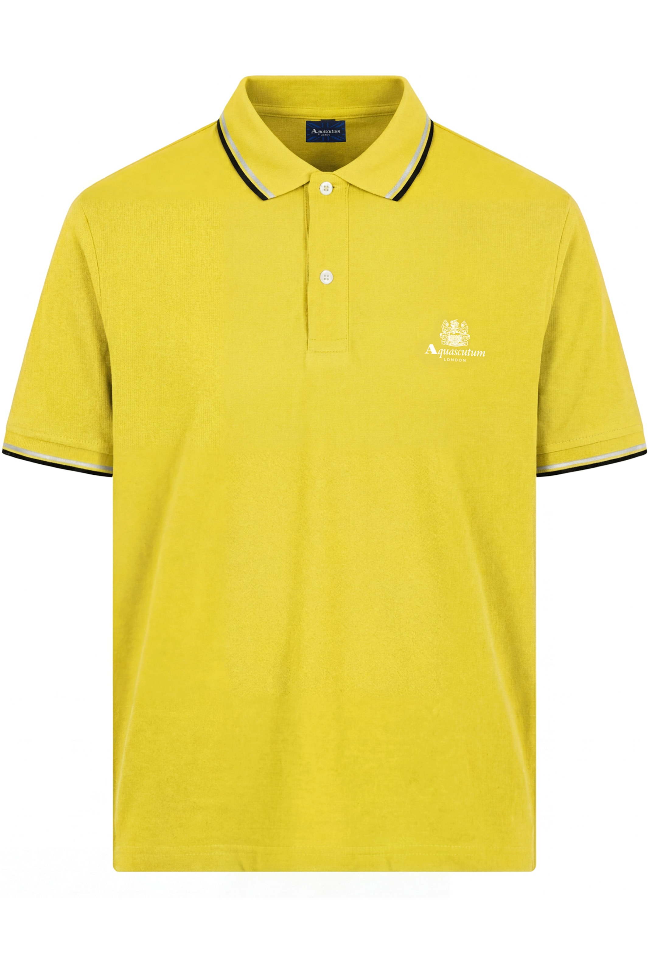 Aquascutum Active Shirt 'ACTIVE' in Yellow: front