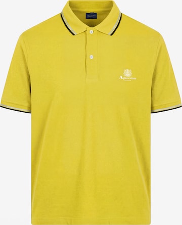 Aquascutum Active Poloshirt 'ACTIVE' in Gelb: Vorderseite