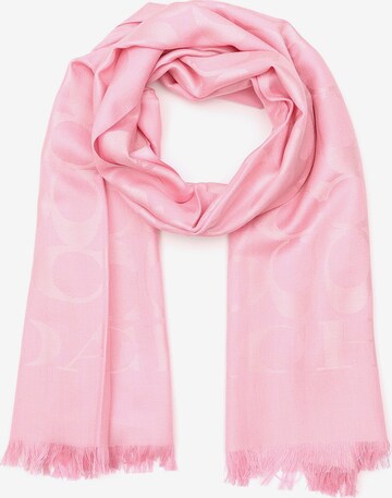 COACH Scarf in Pink: front