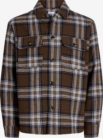 JACK & JONES Regular Fit Hemd in Braun: Vorderseite