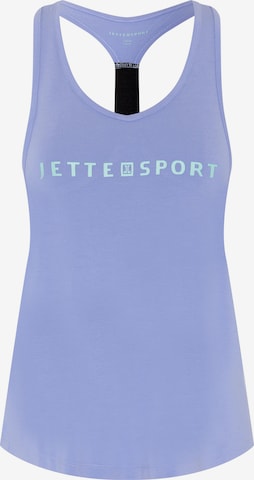 Jette Sport Sports Top in Blue: front