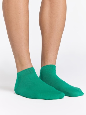 Albero Natur Ankle Socks in Green