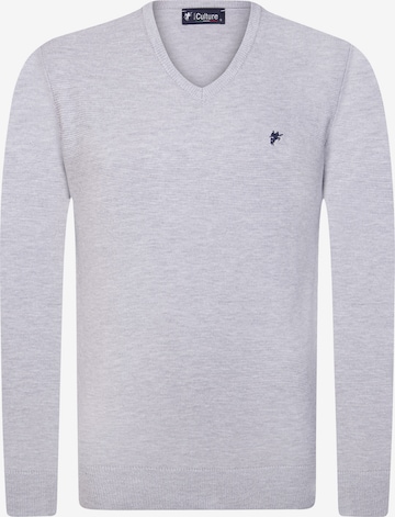 DENIM CULTURE Sweater 'PIETRO' in Grey: front
