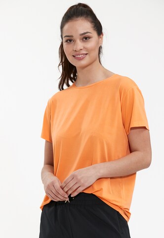 Athlecia Functioneel shirt 'LIZZY' in Oranje: voorkant
