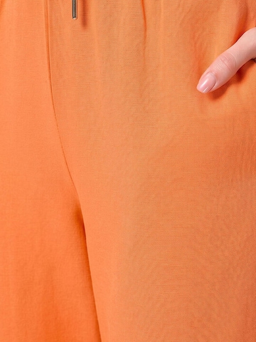 Wide Leg Pantalon Tommy Life en orange