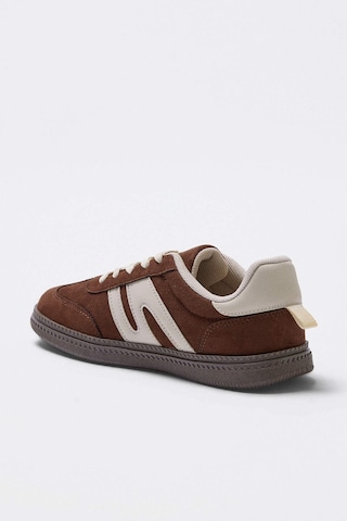 Trendyol - Zapatillas deportivas bajas en marrón