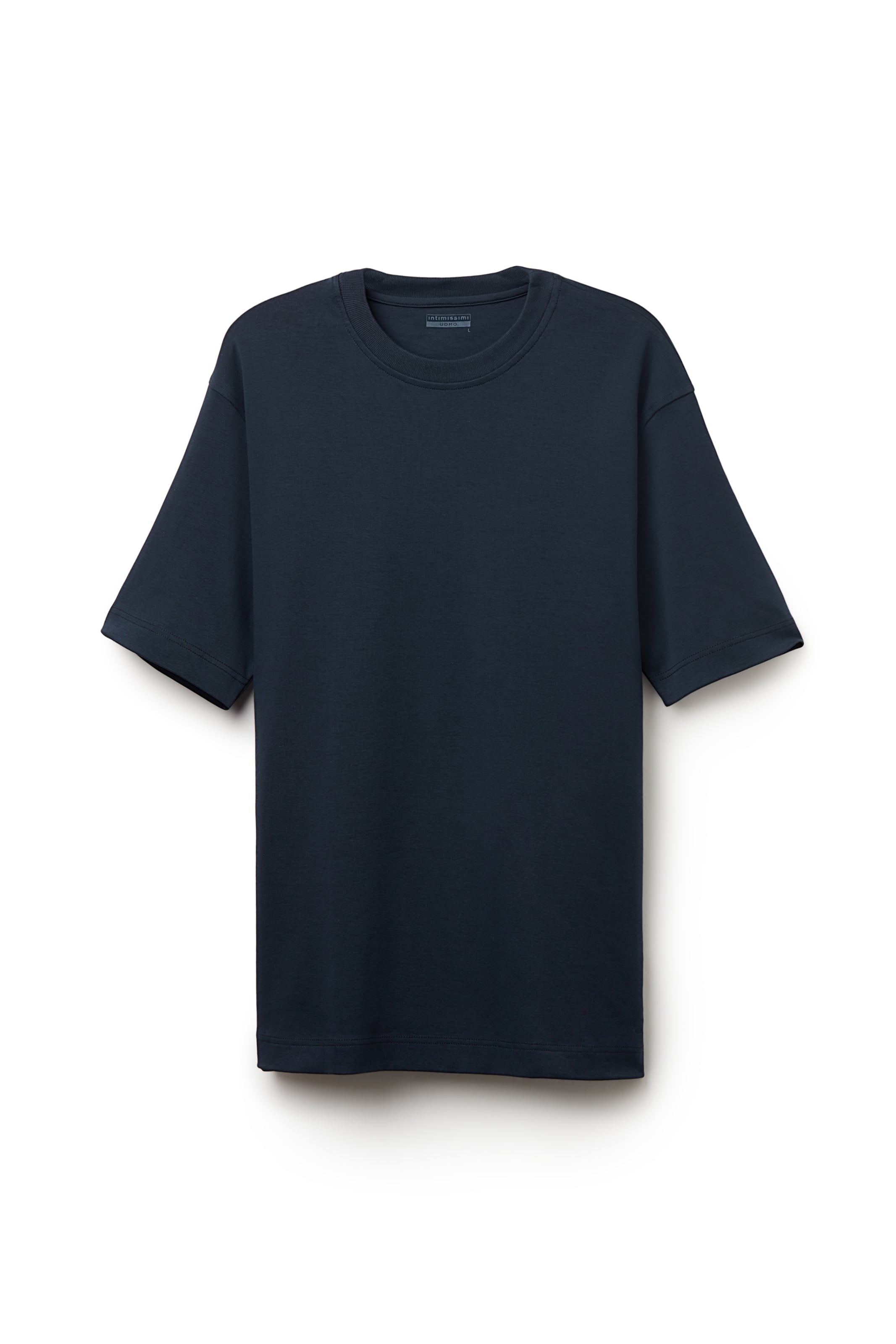IUMAN Intimissimi Uomo Shirt in Blue: front