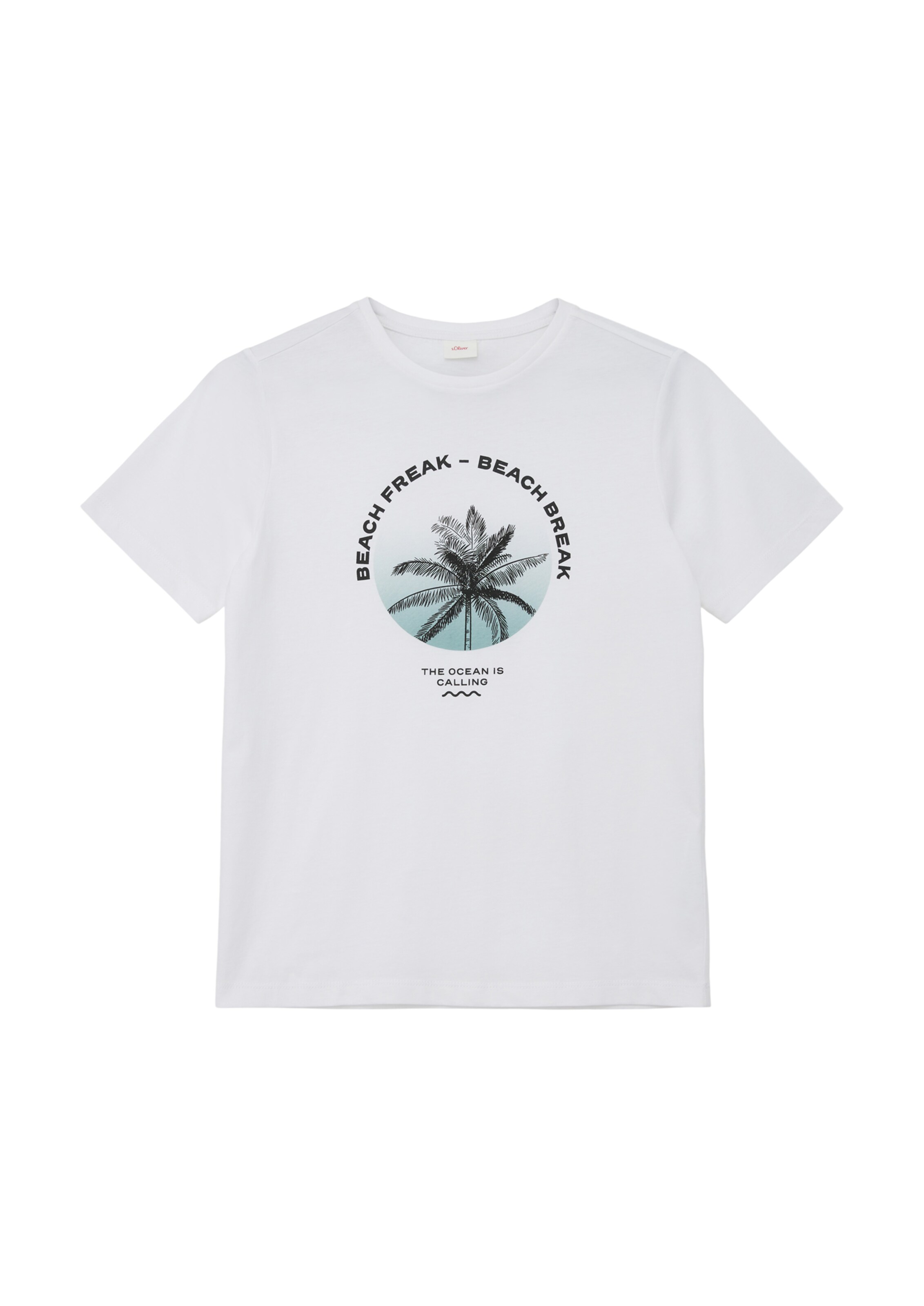 s.Oliver Shirt in Weiß: Vorderseite