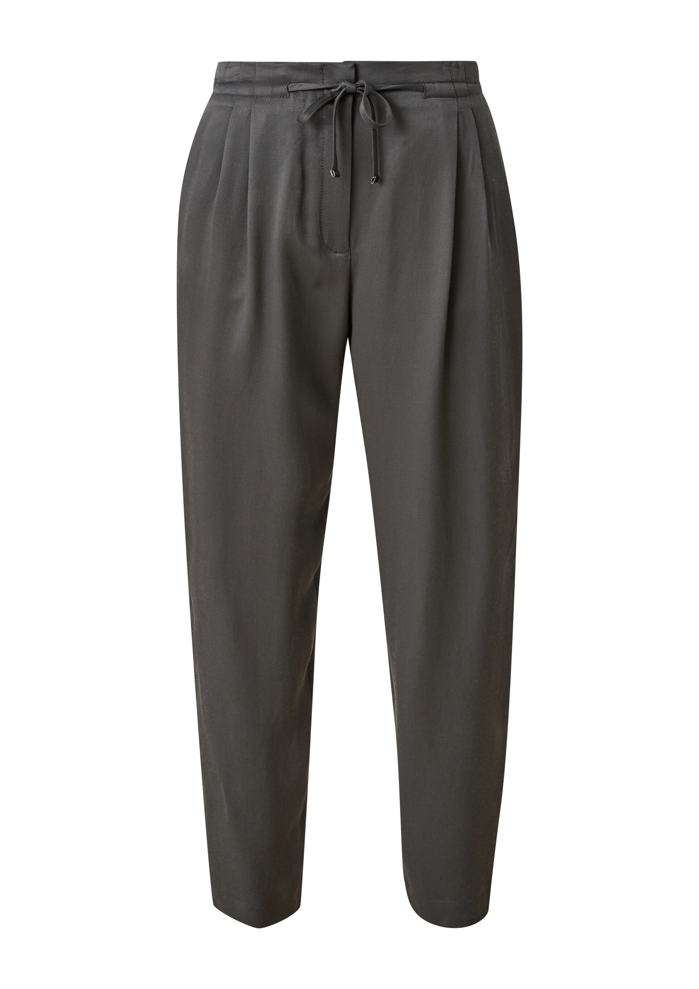 Effilé Pantalon s.Oliver BLACK LABEL en gris : devant