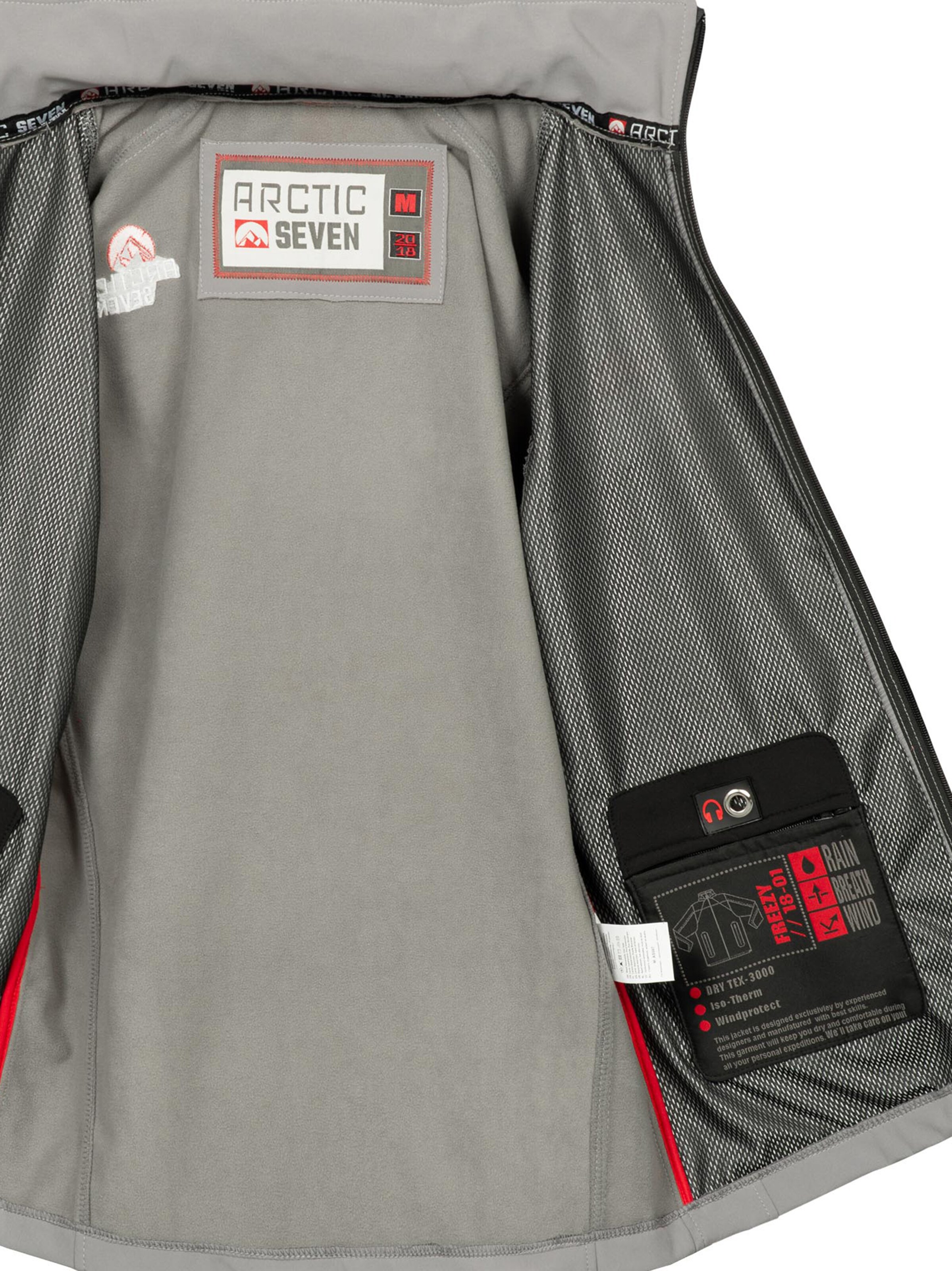 Arctic Seven Funktionsjacke in Grau