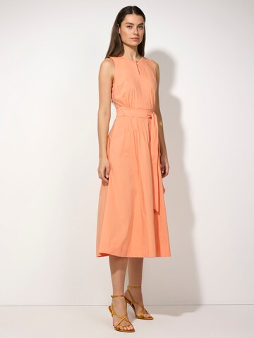 MORE & MORE Dress in Orange: front