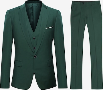 YOUTHUP Suit 'Drittel' in Green: front