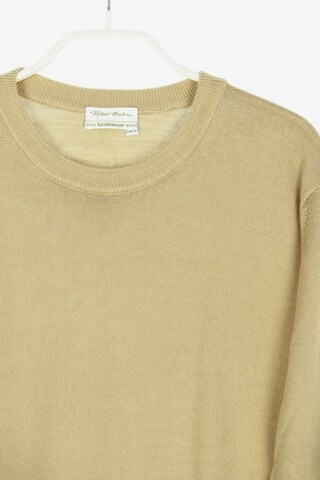 Peter Hahn Schurwoll-Pullover XXL in Beige