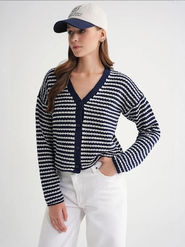 MixRay Strickjacke in Blau